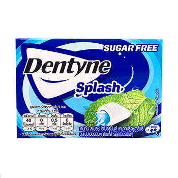 

Жевательная резинка Dentyne Splash Hypermint, Таиланд
