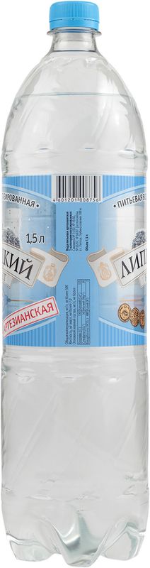 

Вода питьевая Липецкий бювет негазированная 1.5 л