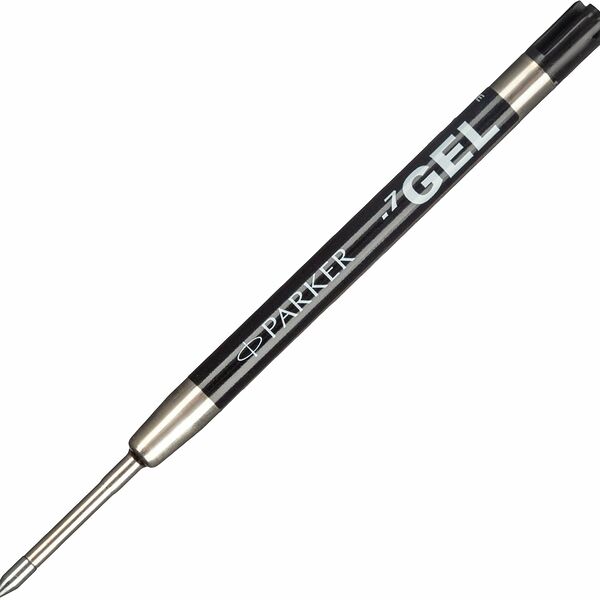 Стержень гелевый 98мм PARKER 1950344 черный 0,7мм Франция БЛИСТЕР