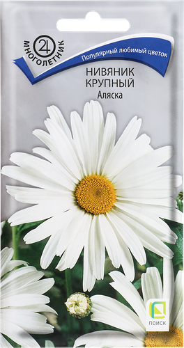 Семена Нивяник крупный Аляска ТМ Поиск