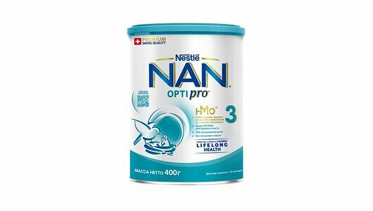 Смесь Nan 3 Optipro молочная c 12 месяцев 400 г
