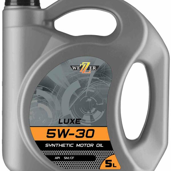 Масло моторное синтетическое Wezzer 5W-30 SМ/CF Luxe