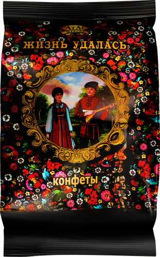 

Конфеты Атаг Жизнь удалась, начинка маскарпоне, 200 г