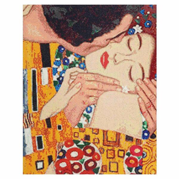 Cr440199 Алмазная мозаика 'Поцелуй' Густав Климт, 40х50, Cristyle