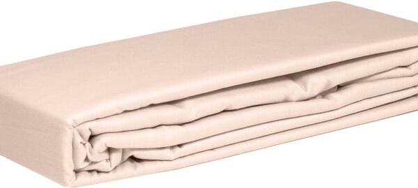 Простыня PiCassa на резинке сатин бежевый 180*200см