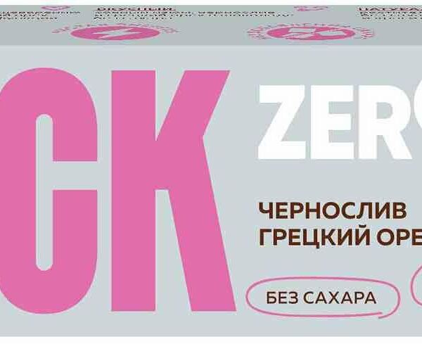 Батончик Kick Zero чернослив, грецкий орех без сахара