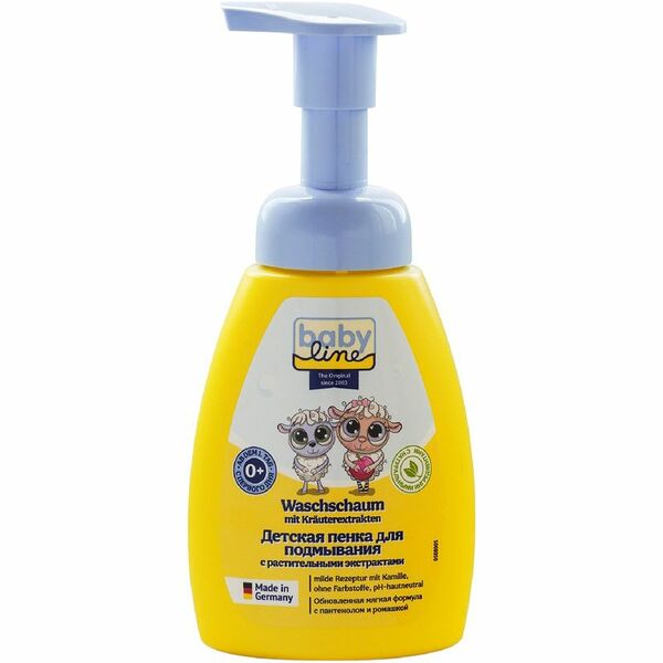 Пенка для подмывания детская BABY LINE, 250мл