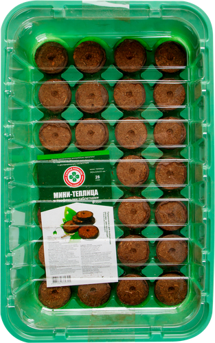 

Мини-тепличка MULTIDACHA с 28 торфяными таблетками d=36мм