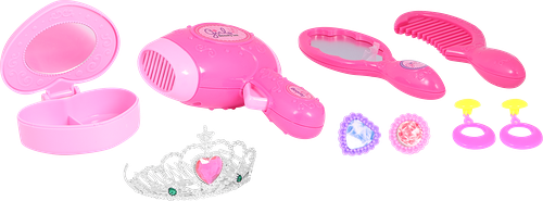 Игровой набор BIGGA Салон красоты со световыми и звуковыми эффектами, 9 предметов