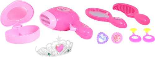 

Игровой набор BIGGA Салон красоты со световыми и звуковыми эффектами, 9 предметов