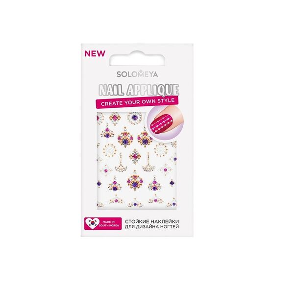 SOLOMEYA Наклейки для дизайна ногтей Восточная сказка