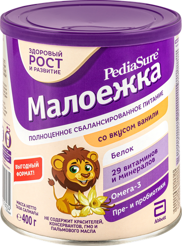 

Смесь сухая PediaSure Малоежка со вкусом ванили 400 г