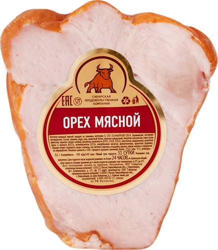 

Орех мясной Сибирская продовольственная компания копчено-вареный, вес