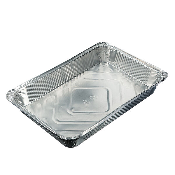Форма для запекания, алюминиевая фольга, 31,3x21,3x4,4см, дно 27,2x17,2см, 2235мл, l-край, 99-07