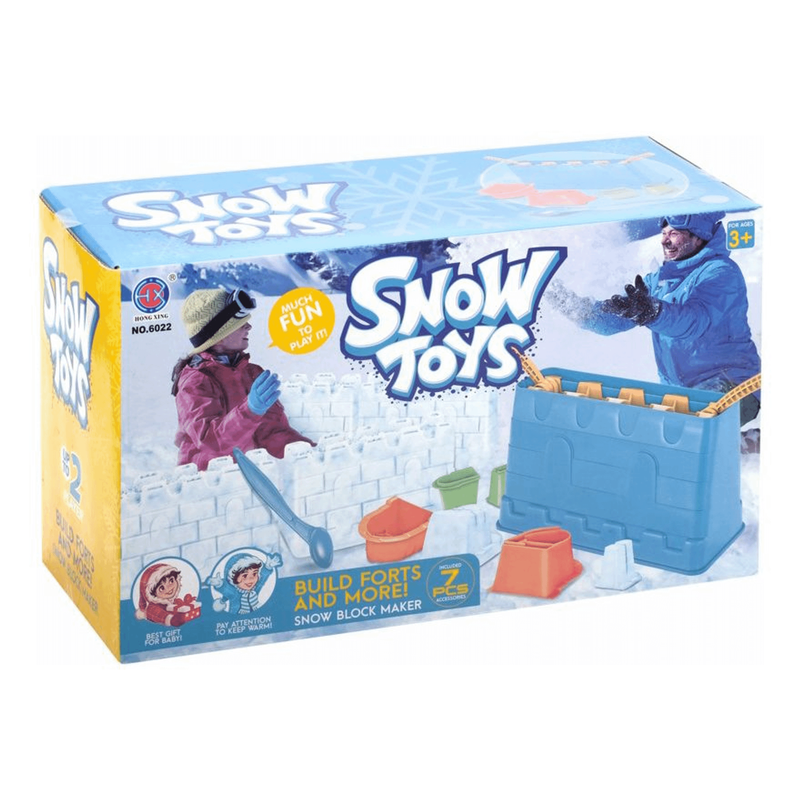 

Игровой набор Merx для активной игры на снегу, 7 предметов