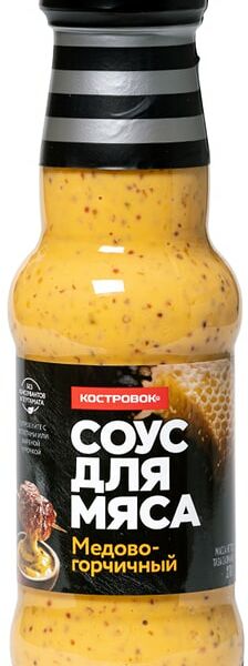 Соус Костровок Медово-горчичный для мяса 250мл