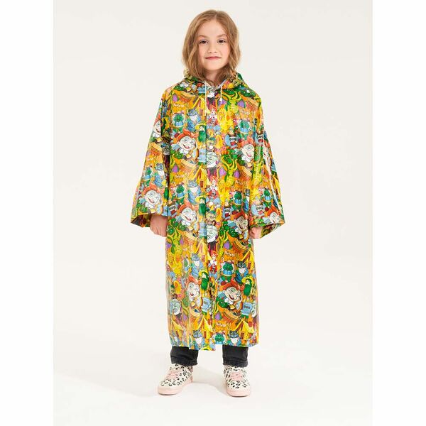 Дождевик детский на кнопках 95х60см, eva, 80 мкр вселенная by
