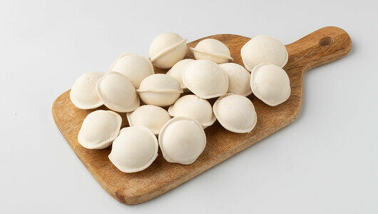 Пельмени с говядиной и свининой, вес