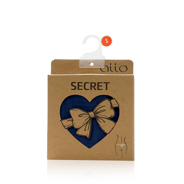 Женские трусы-стринги Atto Secret, синие, S