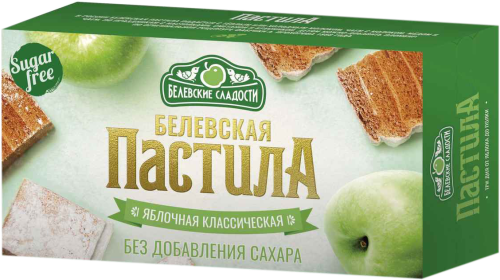 

Пастила Белевские сладости Яблочная классическая без сахара 200 г