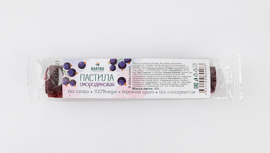 Пастила Алатау ягодная смородиновая