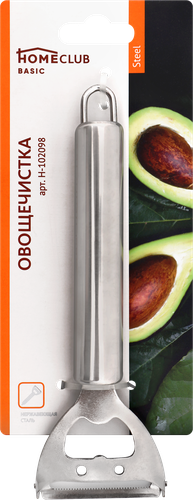 

Овощечистка Homeclub Steel нержавеющая сталь Арт. 102098