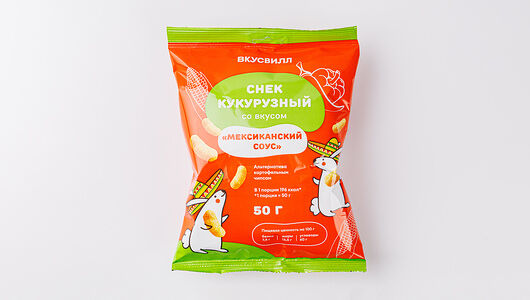 Снек кукурузный со вкусом 