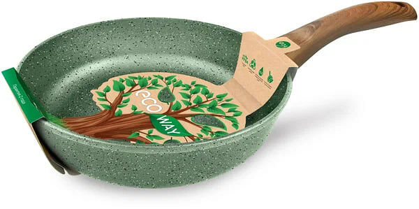 Сковорода Нева металл посуда Eco Way 26 см антипригарная литая