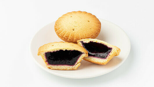 Корзиночки песочные Ягодные с черникой