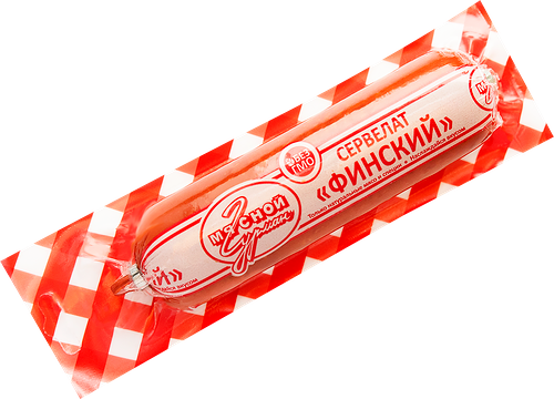 Колбаса полукопченая МЯСНОЙ ГУРМАН Сервелат Финский, категория В, 300г
