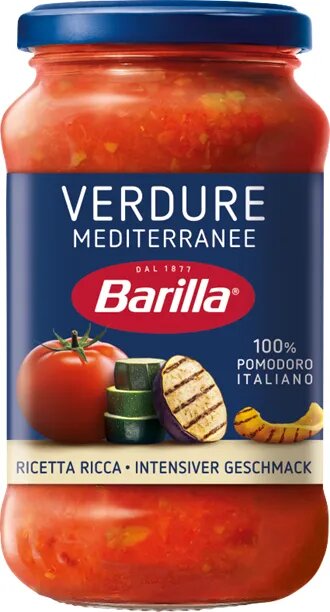 

Соус томатный Barilla Verdure Mediterranee 400 г
