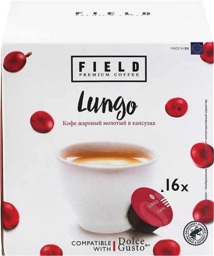

Кофе в капсулах Field FDG Lungo, 16 шт, 112 г