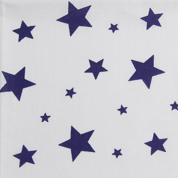 Ситец набивной арт 44 рис 18850 вид 1 'Звезды на белом' 46*50см, Astra&Craft