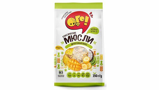 Мюсли Ого! фруктовый микс