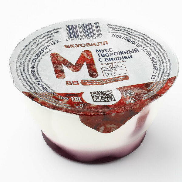 Мусс творожный 