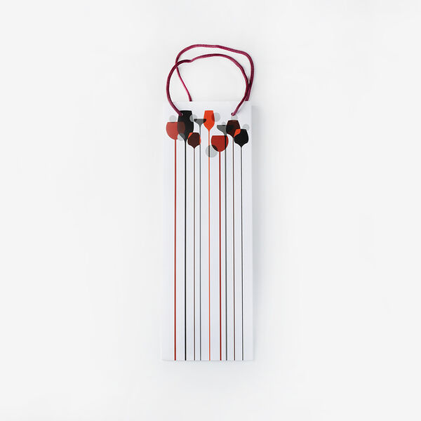 Пакет бумажный (400х100х100 мм.) под бутылку, в ассортименте_РП