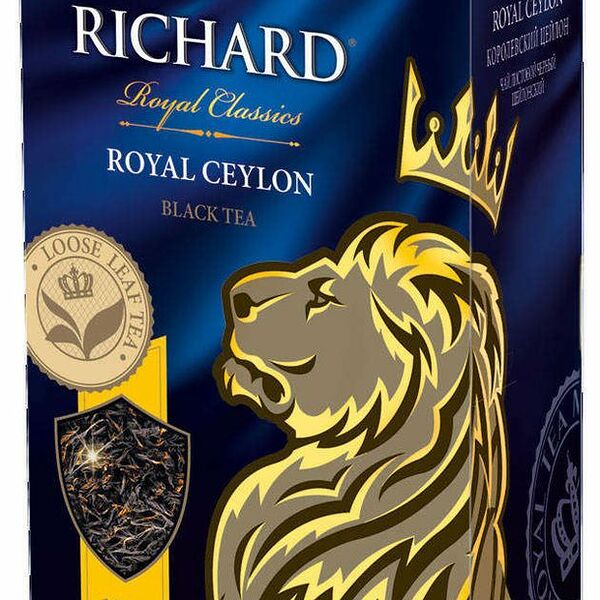 Чай черный Richard Royal Ceylon лист, 180г