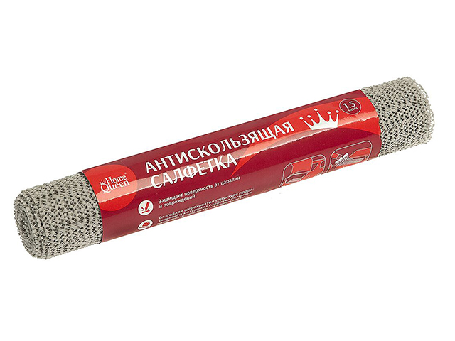 

Антискользящая салфетка Home Queen, 30x150 см цвет в ассортименте