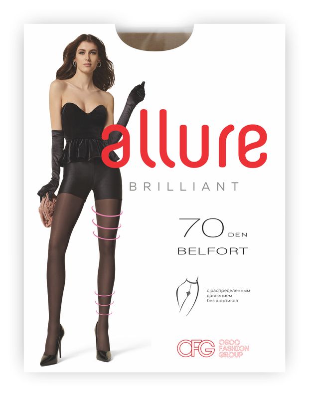 

Чулки Pierre Cardin La Rochelle Visone 3 размер 20 den