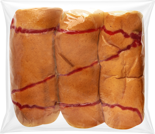 

Булочка Ваша булочка с брусничной начинкой №6 200 г