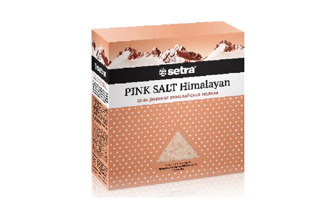 

Соль Setra розовая гималайская мелкая 500 г
