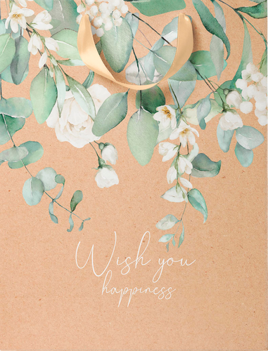 

Пакет подарочный Пакетико Эвкалипт Крафт, 32х26,5х12,5 см, в ассортименте