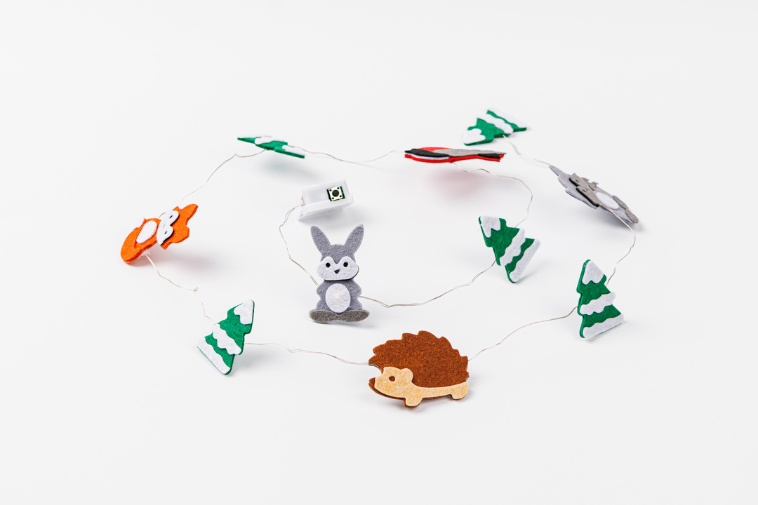 

Набор для творчества Светящаяся гирлянда из фетра