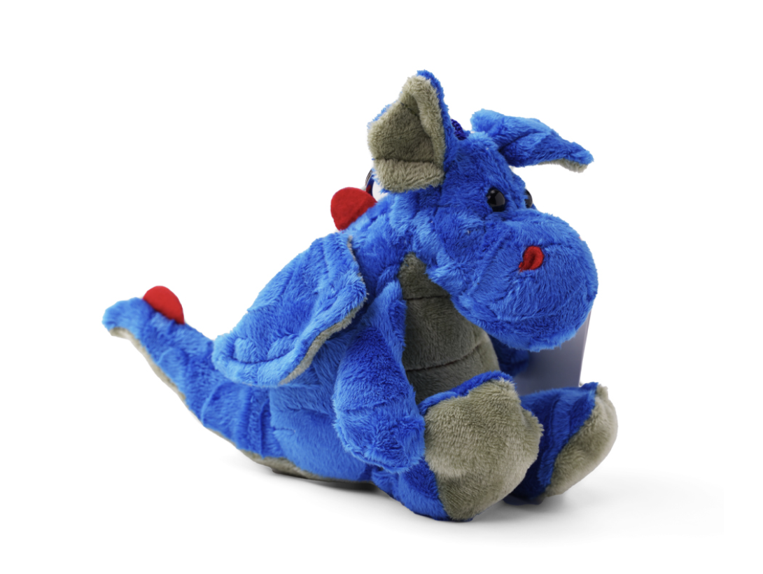 

Игрушка мягкая брелок ПЛЮШЛЕНД Дракон синий