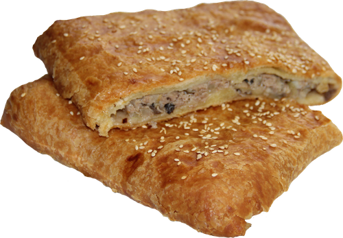 

Пирог слоеный Лента Fresh с мясом и луком, 400 г
