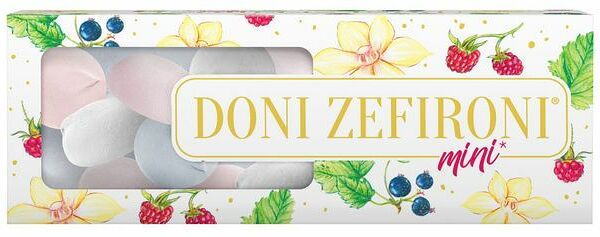Зефир Doni Zefironi со вкусами малины, чёрной смородины с ароматом ванили, 150г