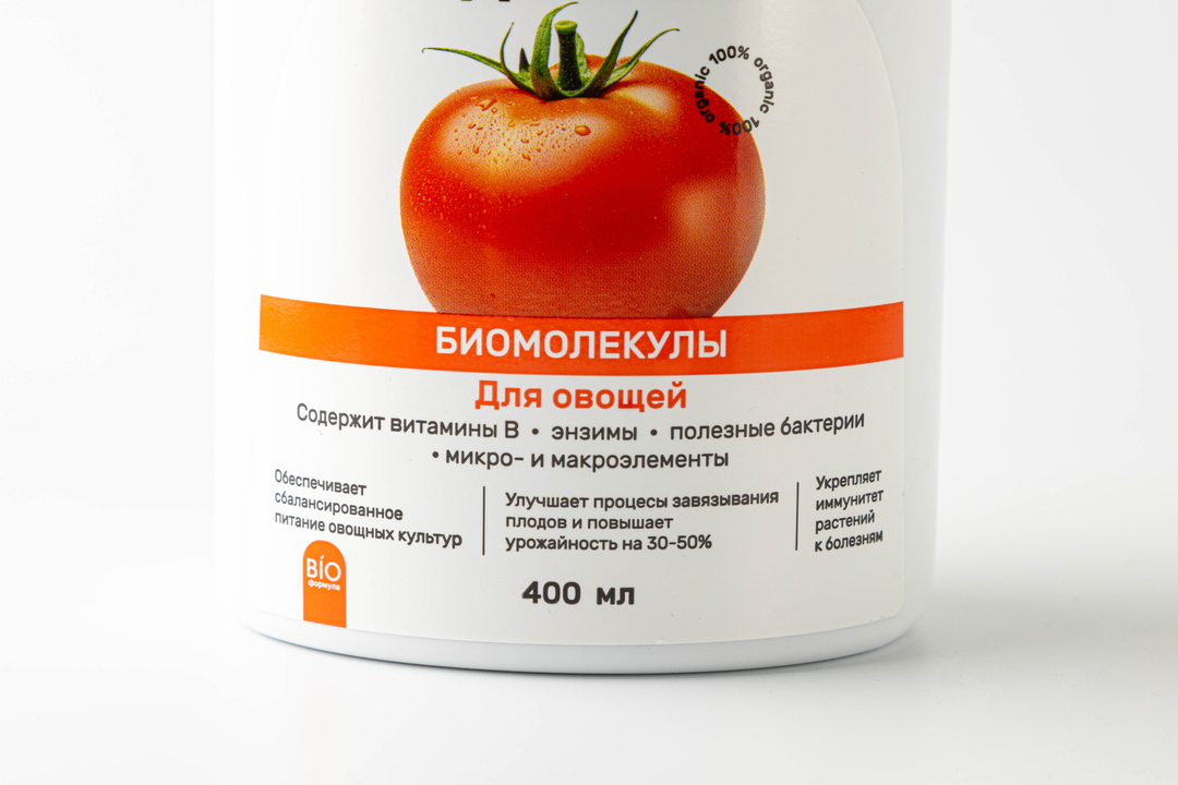 

Биомолекулы для овощей Удобряй! 400 мл