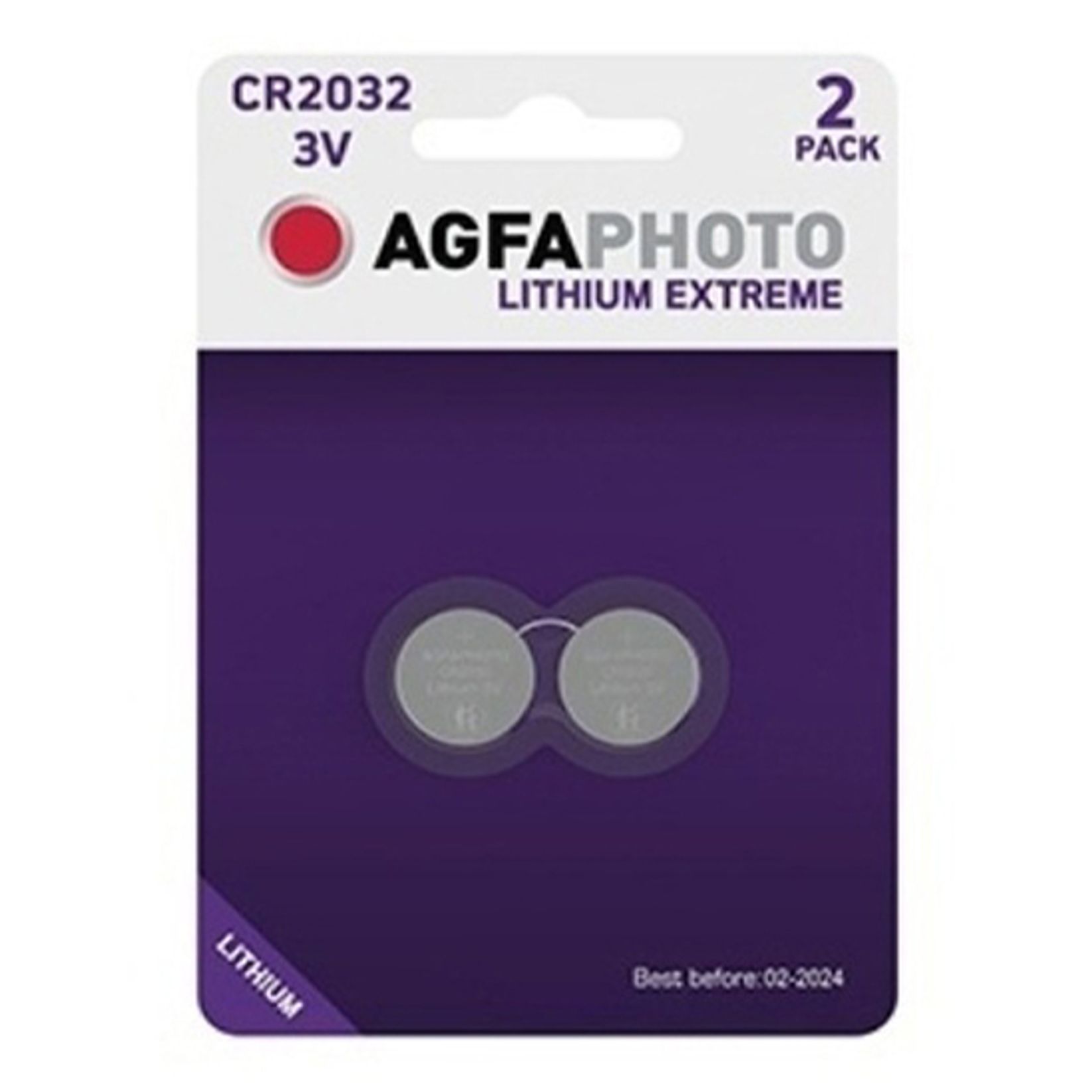 

Батарейки AgfaPhoto литиевые CR2032 NINGBO MUSTANG INTERNATIONAL TRADE 2шт Китай