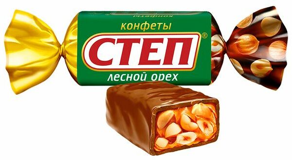 Конфеты Степ лесной орех, вес