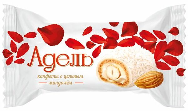 Конфеты Адель Акконд с цельным миндалем вес